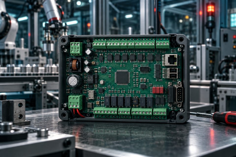 Customized PCB controller for industrial automation